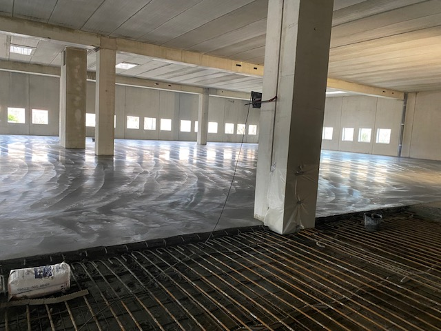 Dalle béton lisse