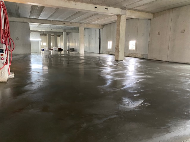 Dalle béton lisse