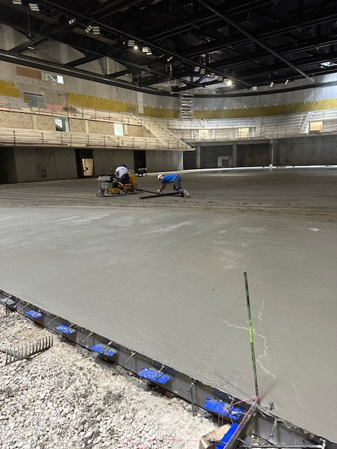 Dalle béton lisse