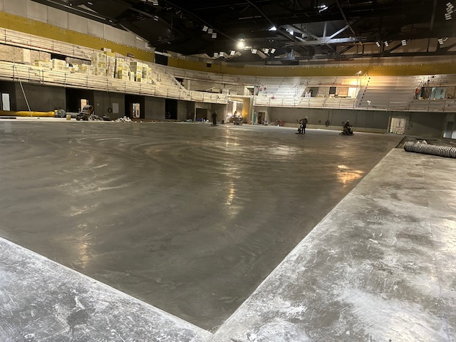 Dalle béton lisse
