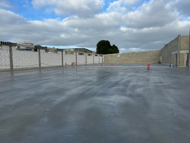 Dalle béton lisse