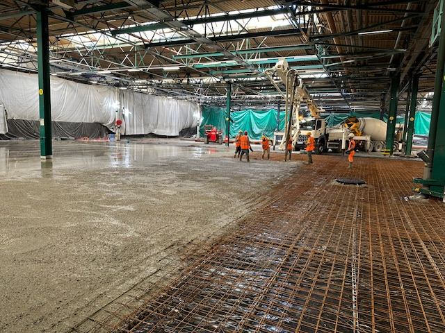 Dalle béton lisse